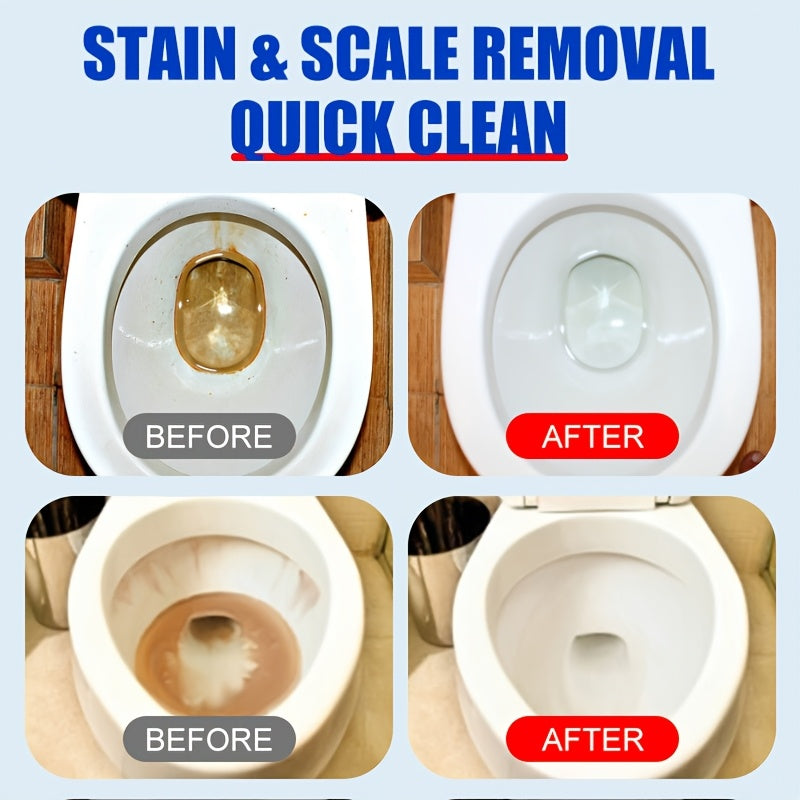 Toilet Cleaning Tablets for Stain and Odor Removal, Long-Lasting Fresh Scent