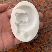 3D Silicone Bear Mold for Candy Chocolate Cake Decorating Baking Kitchen Decor