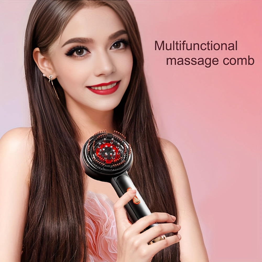 Zaryadlanadigan elektr bosh massajchisi, tebranish massaji, efir moyi tarqatuvchi. Boshni dam olish, go'zallik spa, soch parvarishi uchun ideal. Ergonomik tutqichga ega zamonaviy asbob.