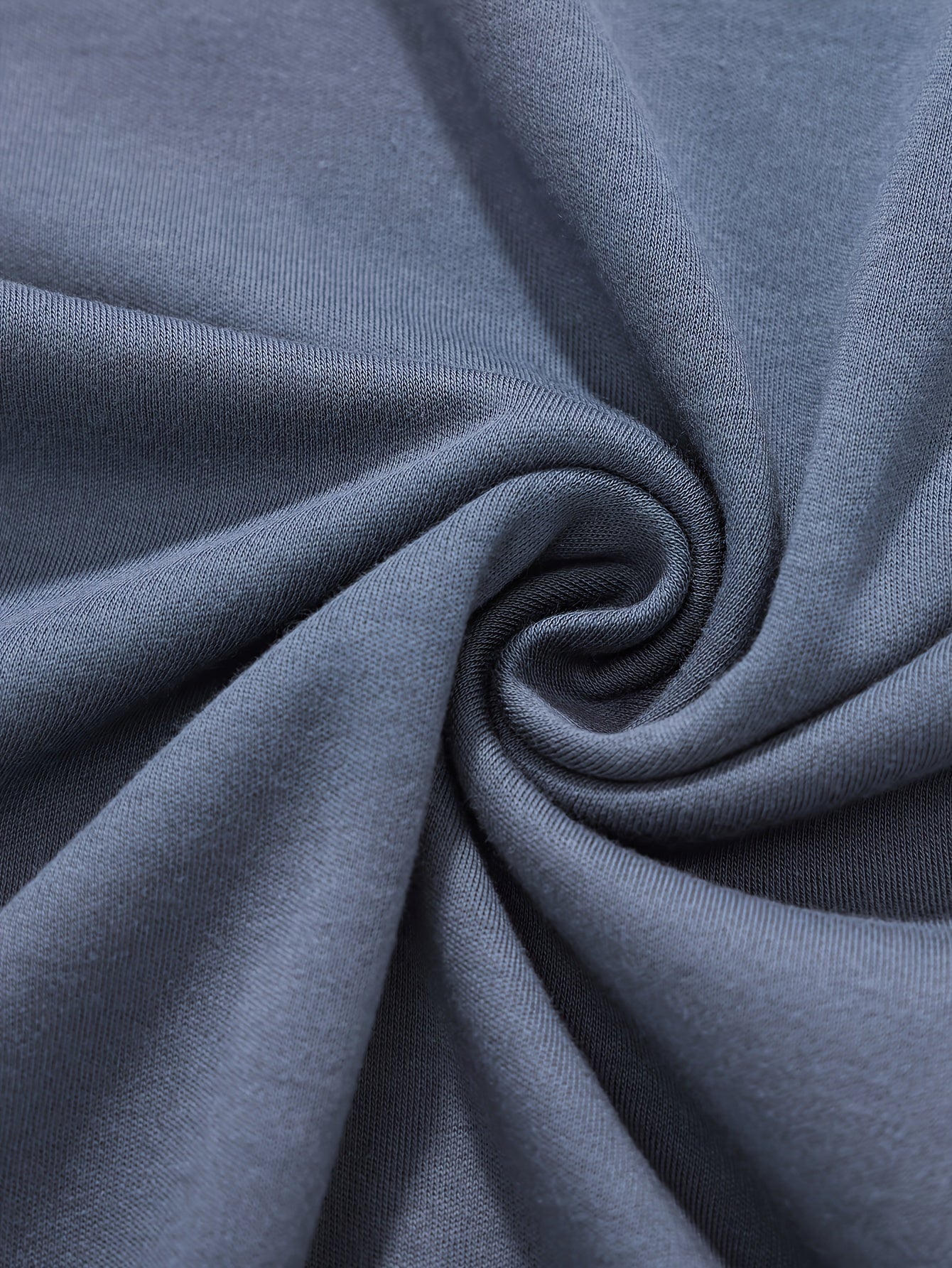 Boys Long Sleeve Pajama Set with Monochrome Lettering Pattern and Knit Fabric