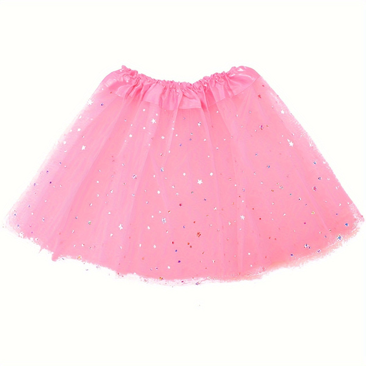 Women’s Neon Running Tutu Skirt with 3 Layers for Parties Halloween Polyester