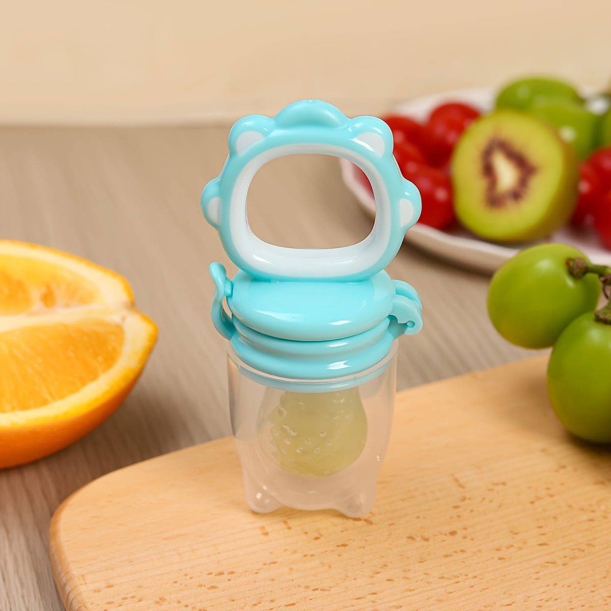 Baby Silicone Fruit Feeder for Babies 0+ Dark Brown