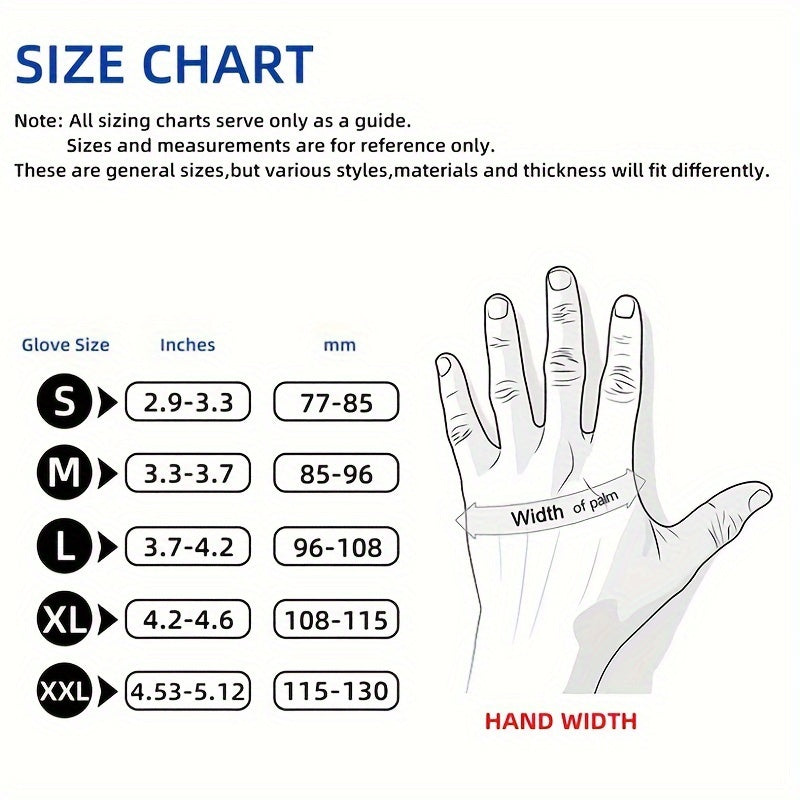 Pack of 50 or 100 Waterproof Powder-Free Plastic Kitchen Gloves for Cleaning