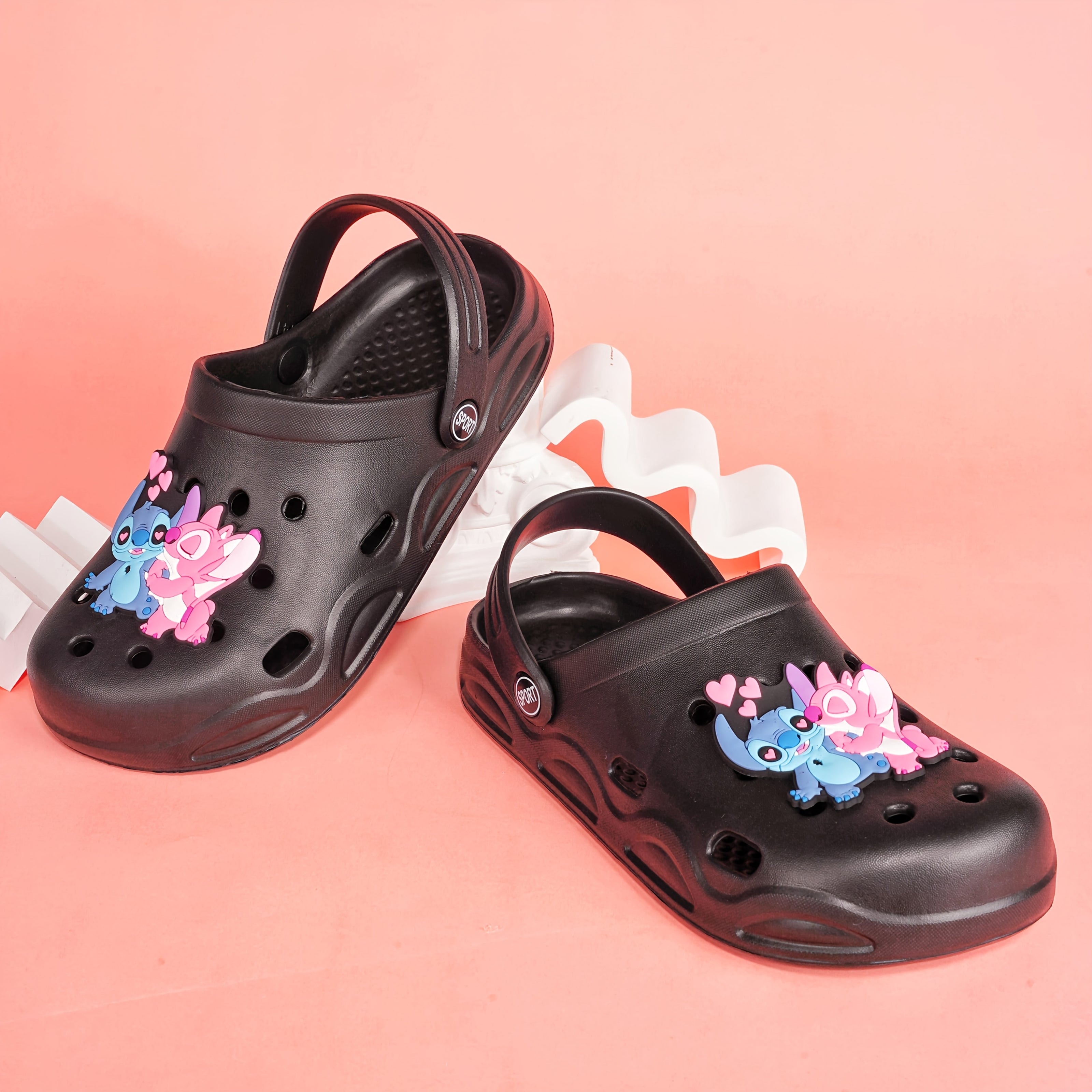 Unisex EVA Cartoon Slippers for Bathroom Indoor Outdoor All Seasons