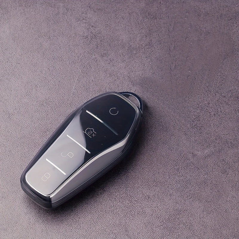 Universal TPU Key Cover for EV Car Keys, Minimalist Slim Design
