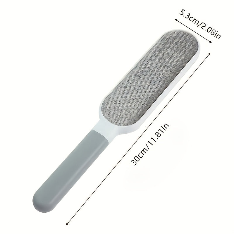 Reusable Dual-Sided Pet Hair Remover Static Lint Brush for Clothes Sofa Carpet