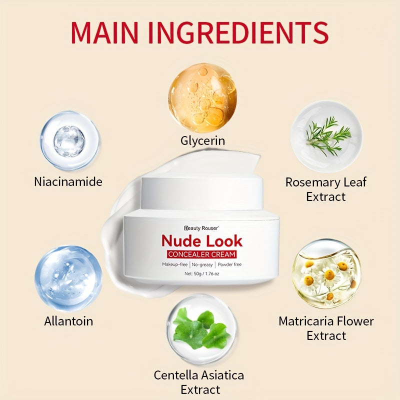 Women Nude Concealer 50g Natural Cover Hydrating Moisturizer