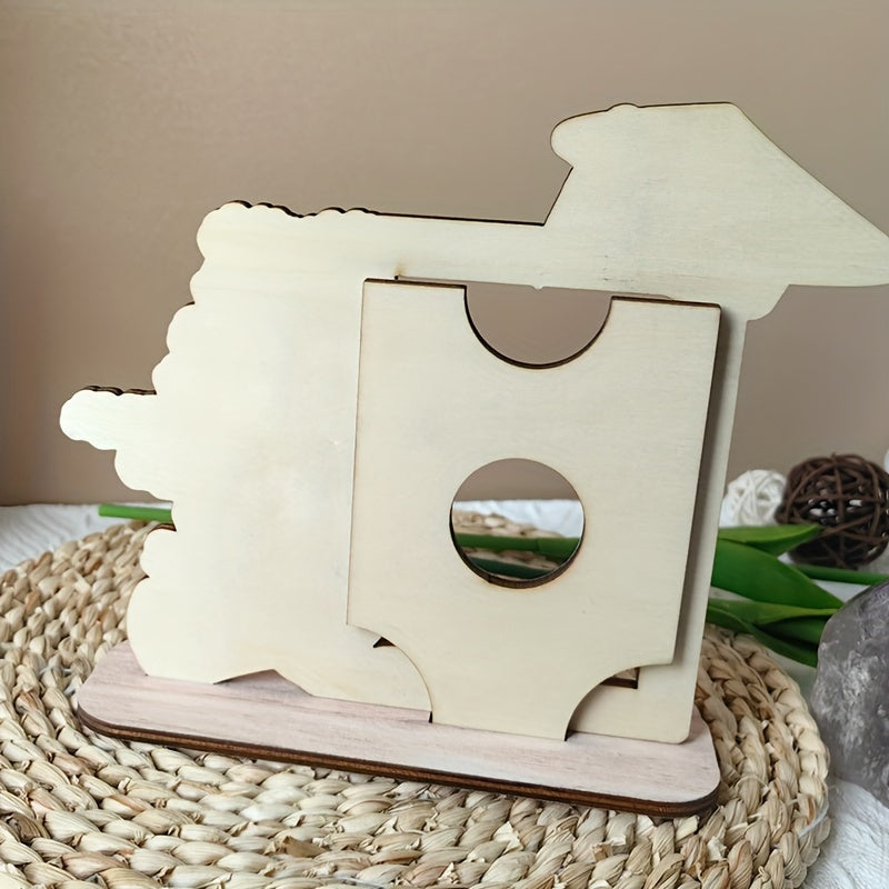 Стереоскопическая деревянная фоторамка в стиле выпускного фестиваля, 1 штука