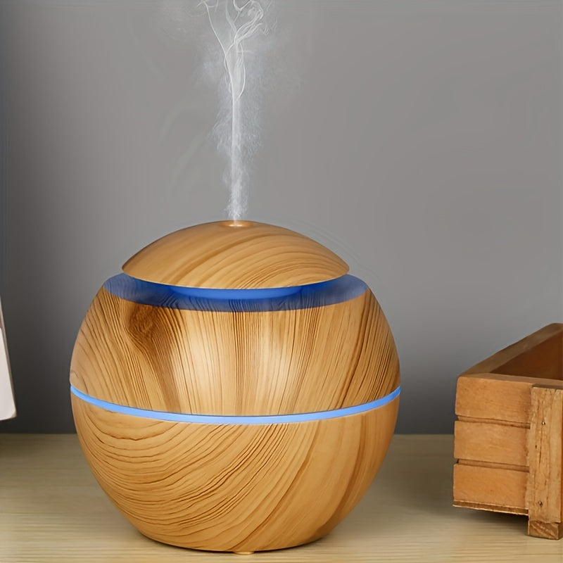 USB-Powered Cold Mist Humidifier and Essential Oil Diffuser for Bedroom Office Travel