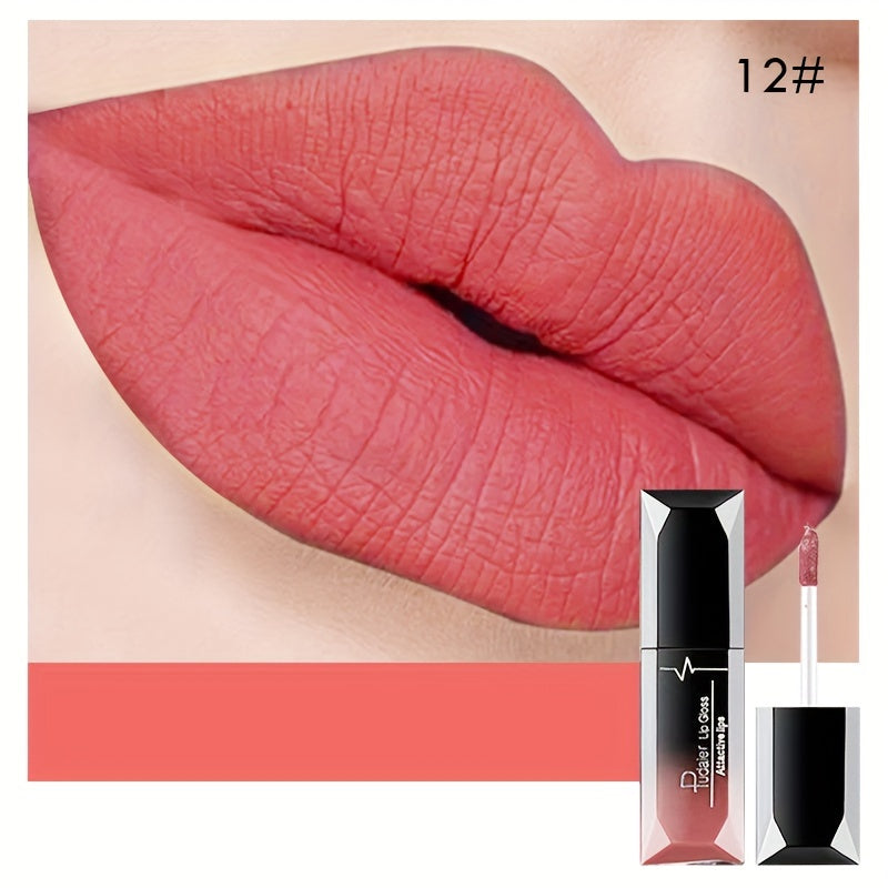 Velvet Matte Liquid Lipstick Long-Lasting Waterproof Berry Nude Tones