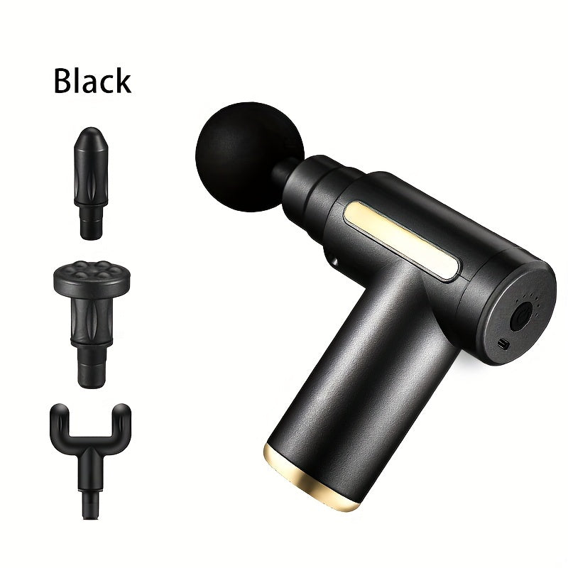 Handheld Rechargeable Muscle Massage Gun for Neck Back Deep Tissue Therapy