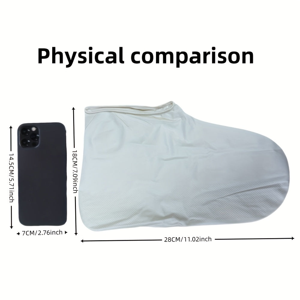 Uniseks lateks suv o'tkazmaydigan yomgʻir poyabzali, qayta ishlatiladigan, sirpanmaydigan poyabzal qoplami