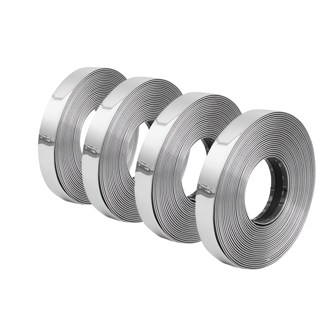 Car Decor Chrome Window Trim Silver Plated Bright Strip