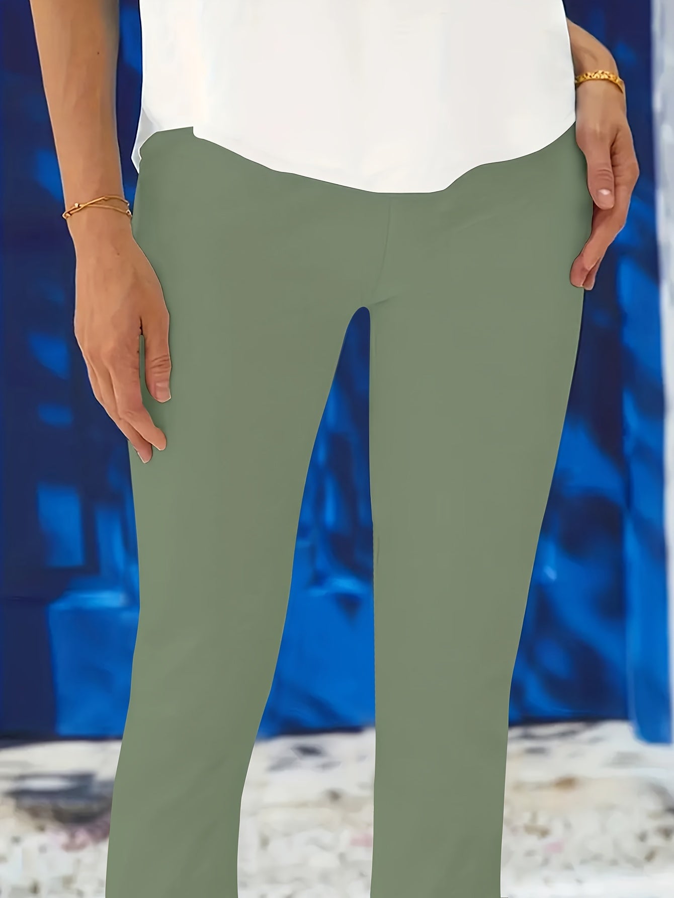 Women's Plus Size High Waist Yoga Leggings Long Tights Activewear