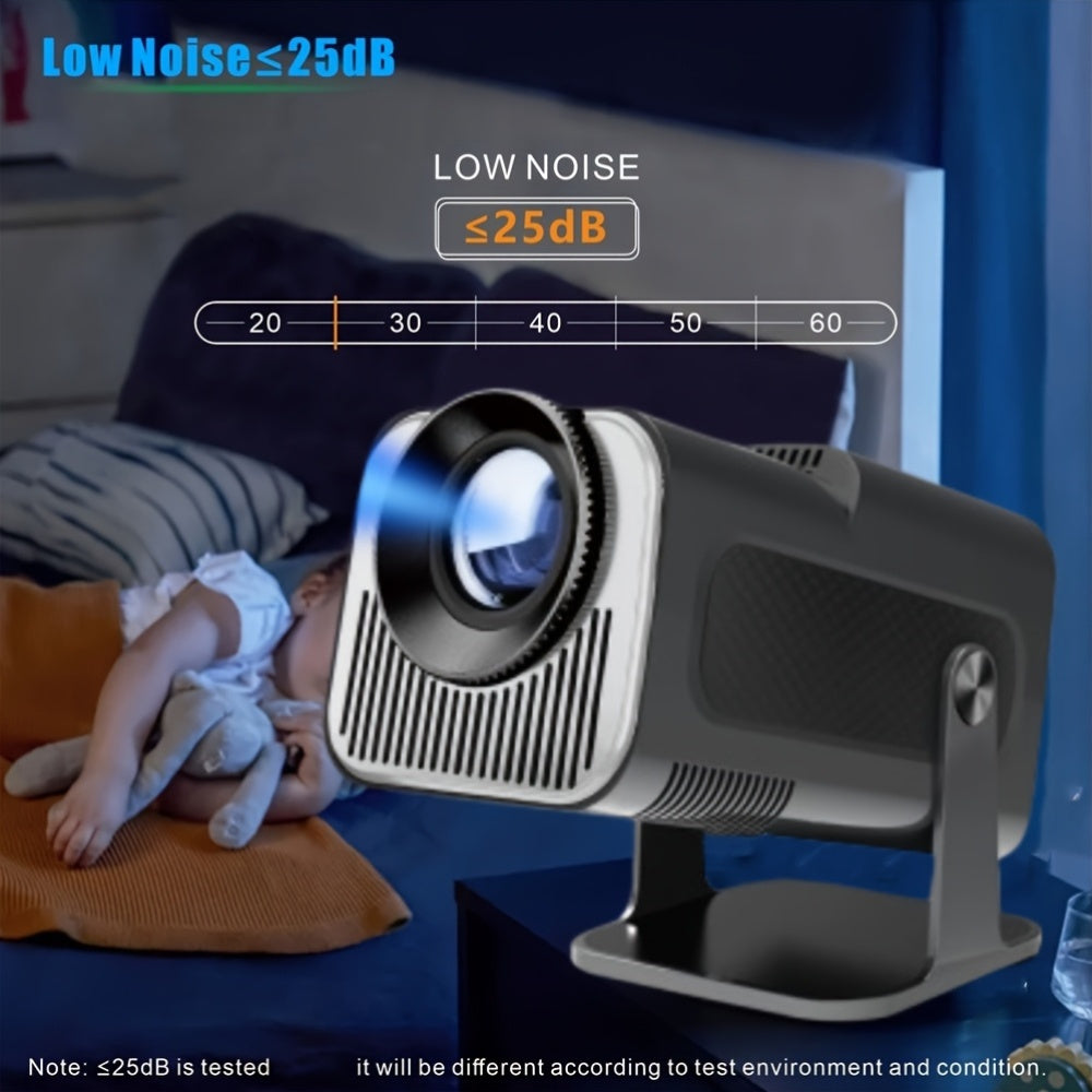 Kichkina portativ proyektor uy kinoteatri 1280x720P Wi-Fi 6 yengil