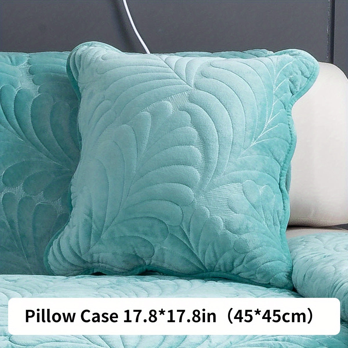 Короткий плюшевый чехол для дивана на все сезоны, идеально подходит для домашнего декора в спальне, офисе или гостиной. Исключает спинку, подлокотники и наволочку.