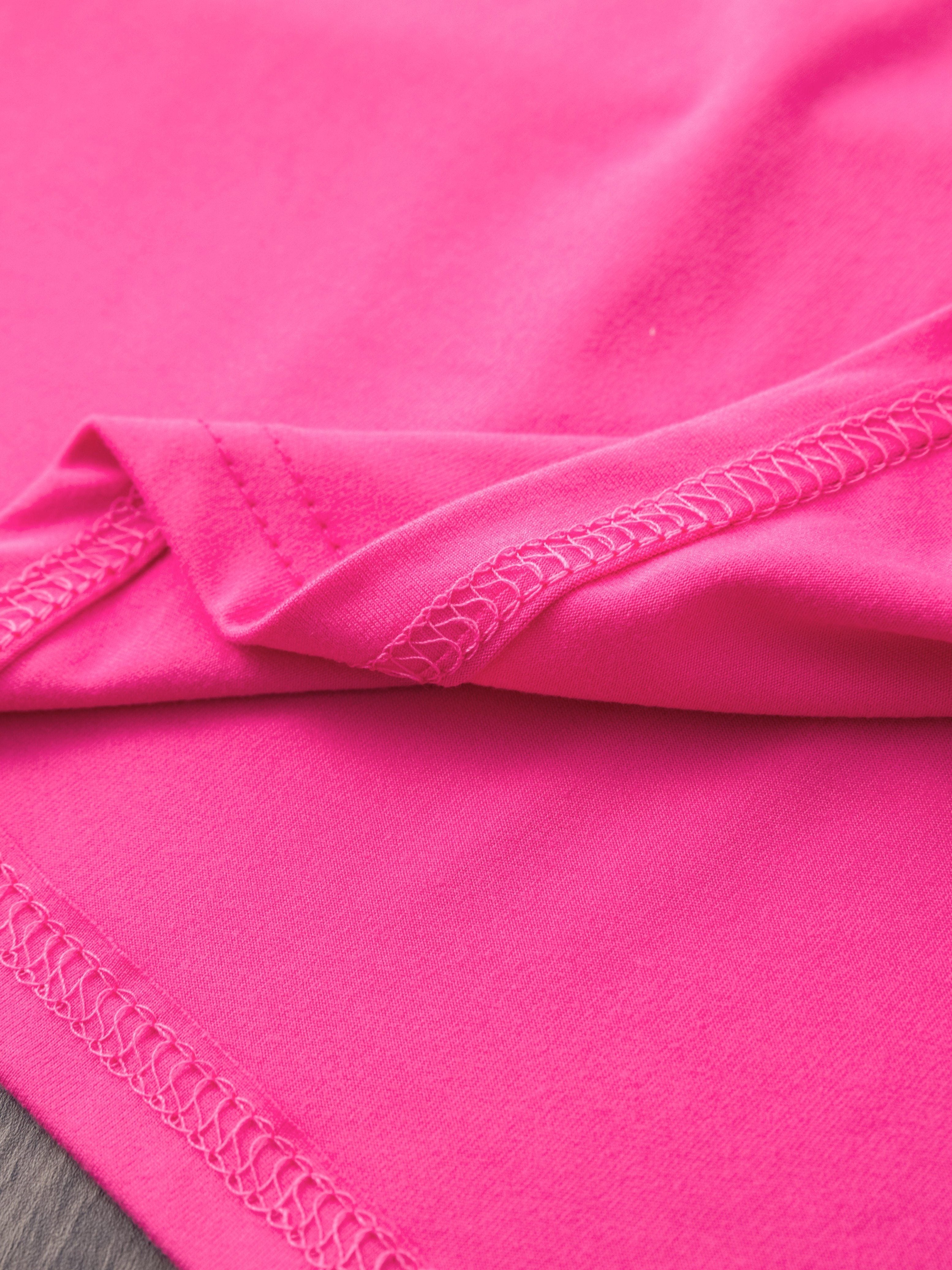 Women's Plus Size Summer T-Shirts Short Sleeve Casual Tops Black White Red Pink Blue 5 Pack