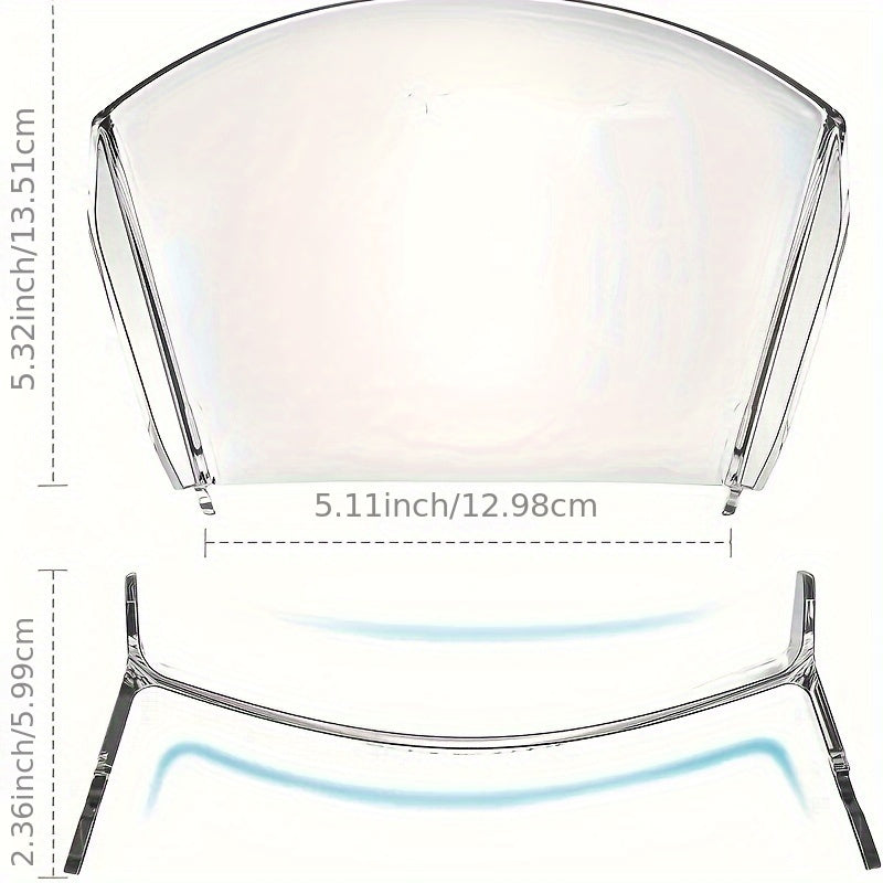 Adjustable Transparent Plastic Mixer Bowl with Pour Spout for Mess-Free Baking