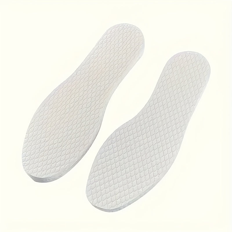20Pcs Men Women Breathable Moisture-Wicking Shoe Insoles Thin Comfort
