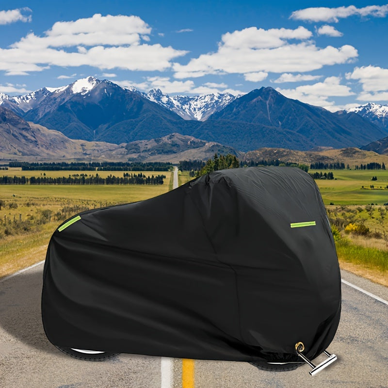 Universal 210D Oxford Motorcycle Cover Waterproof All-Season Outdoor Protection