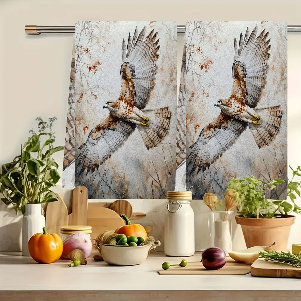 Ultra-Soft Kitchen Towels 40x60cm Absorbent Dish Towels Holiday Decor