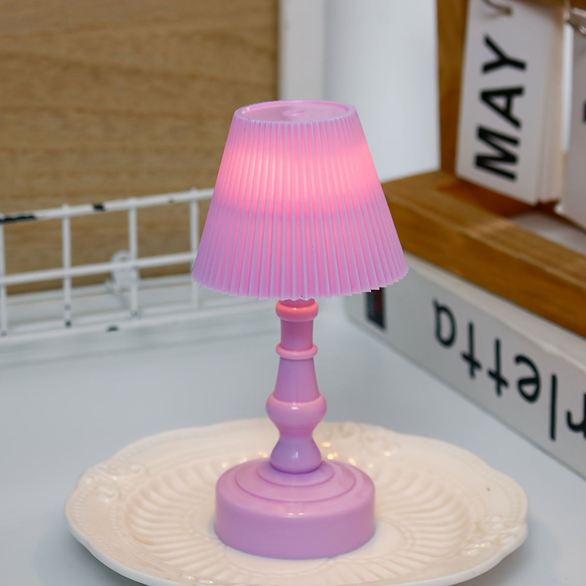 Mini Blossom LED Table Lamp for Bedroom Desk Living Room Decor