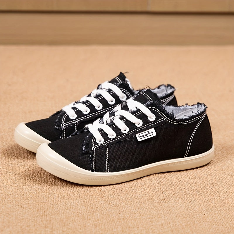 Women's Breathable Flat Casual Sneakers Lightweight Walking Shoes Spring Summer