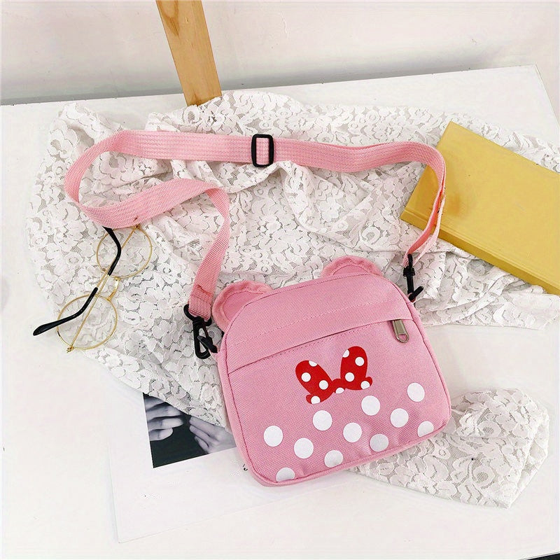 Cartoon Mouse Coin Purse Shoulder Bag for Travel and Holidays