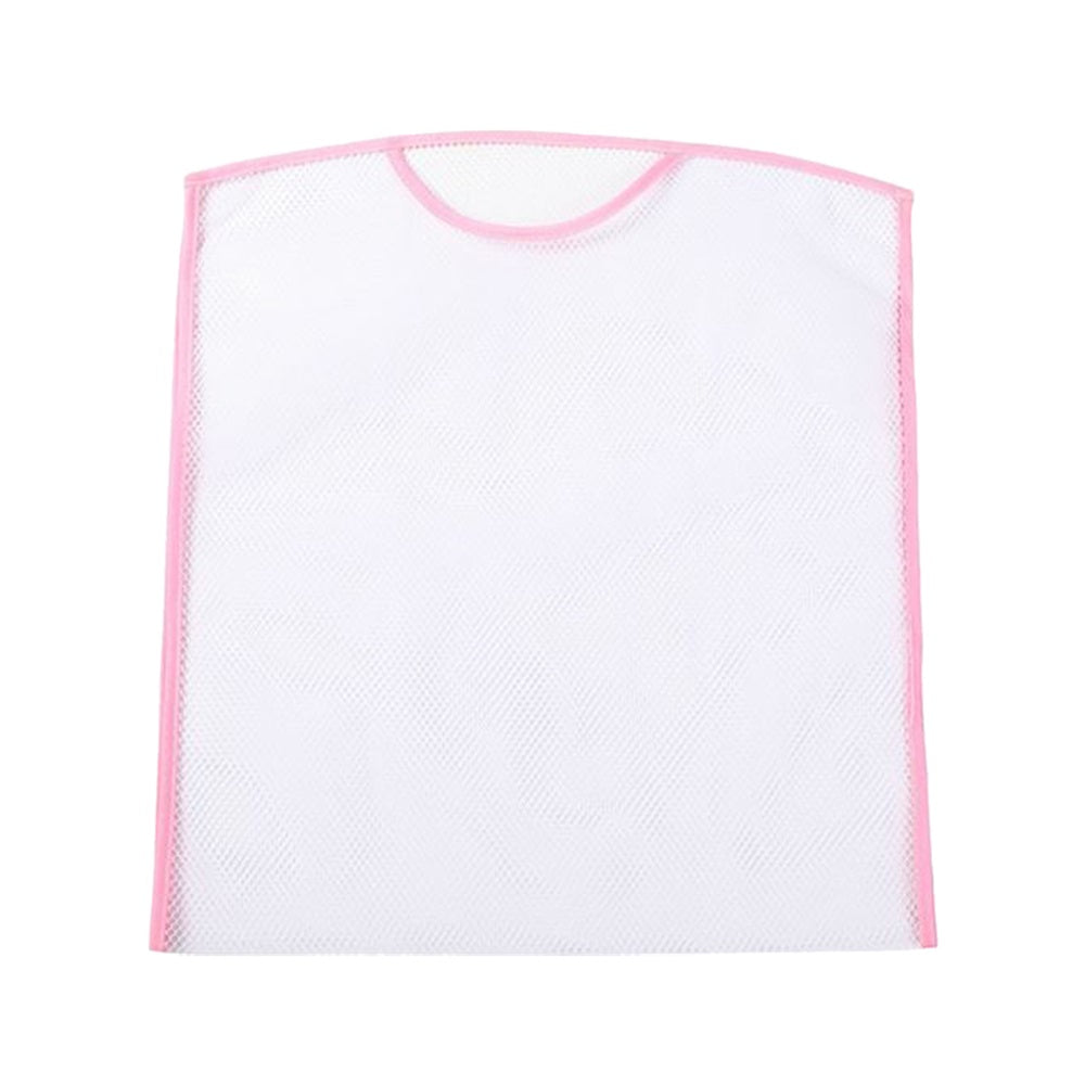 Household Drying Pillow Net Mesh Cushion Storage Bag Blue Pink 47.98x55.98 cm