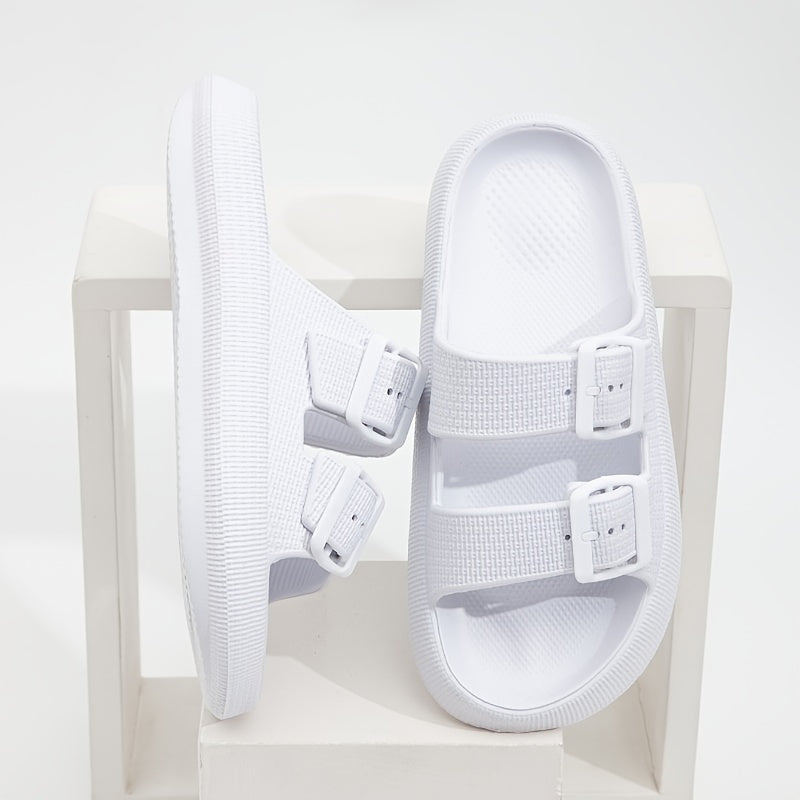 Women's Solid Color Slip-Resistant Quick-Dry Home and Outdoor Slippers