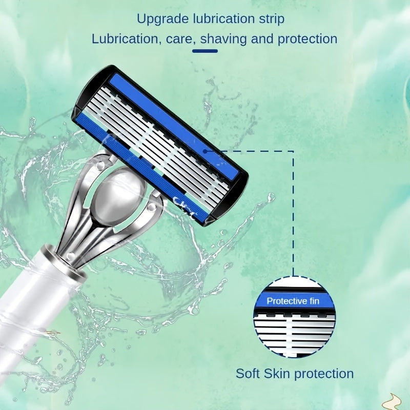 6-qavatli zanglamaydigan po'latdan yasalgan mashina bilan soqol va mo'ylov uchun metall stend bilan rasm