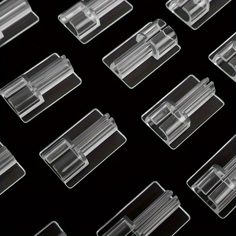 5 прозрачных фиксированных зажимов для зарядных кабелей мобильных телефонов.