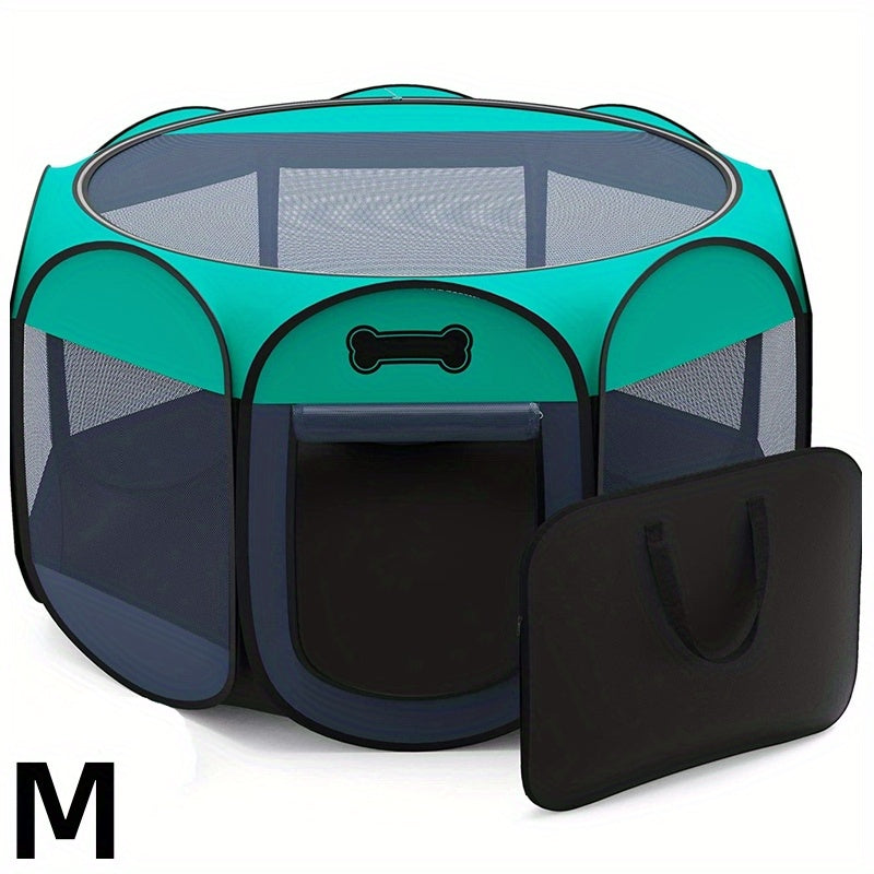 Portativ, suv o'tkazmaydigan, egiluvchan uy hayvoni qafasi - uy hayvoningizni har joyga olib boring!