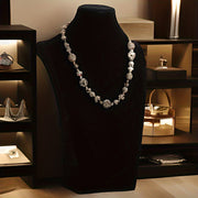 Velvet Jewelry Display Stand for Necklaces and Pendants Elegant Necklace Holder