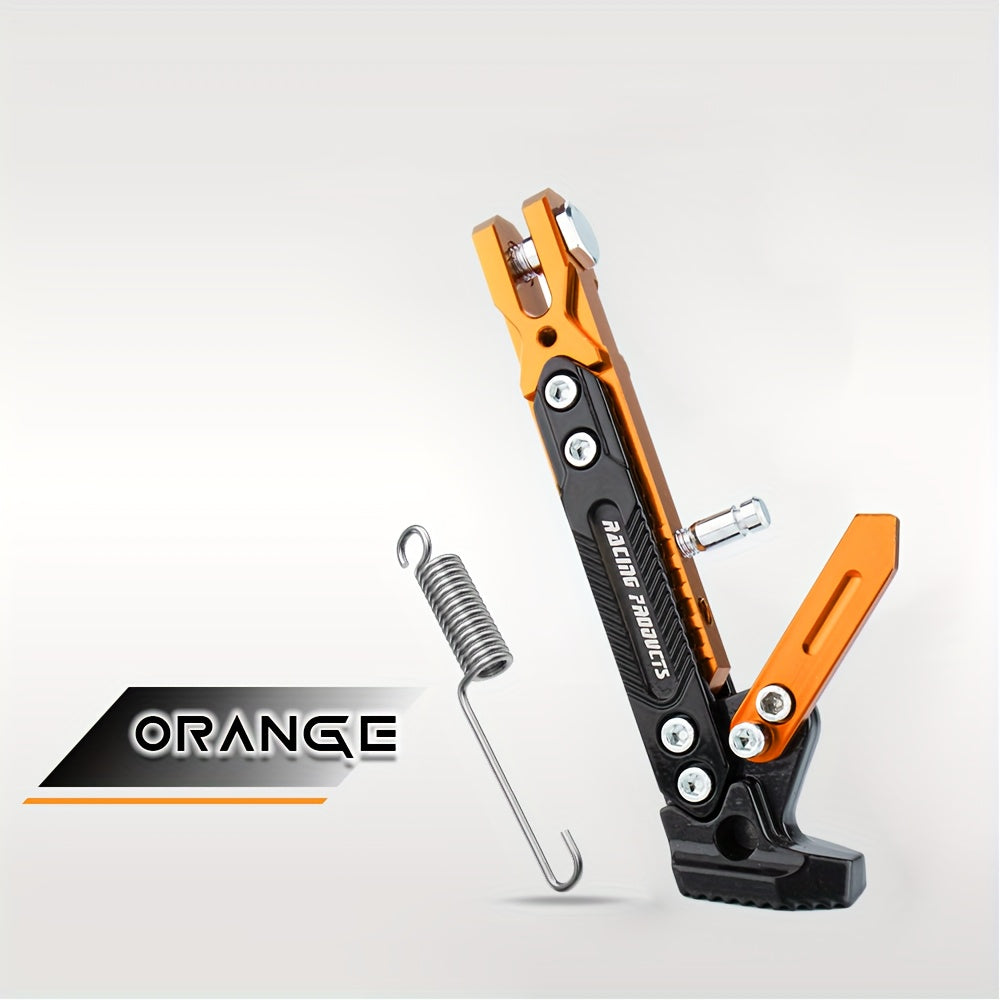 Регулируемый алюминиевый боковой подножка для мотоциклов-скутеров до 150 кг