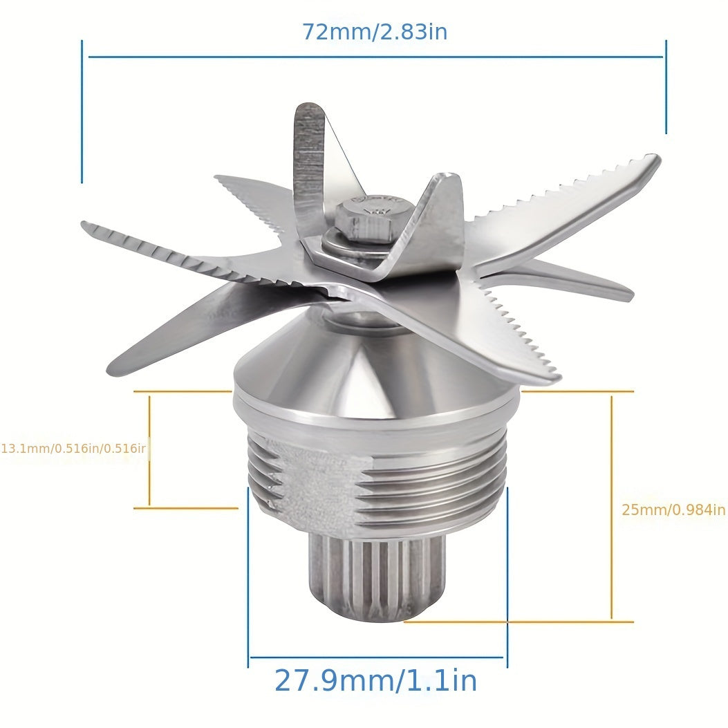 Square Hole Kitchen Knife Set with Sharp Blades for Cooking and Food Preparation