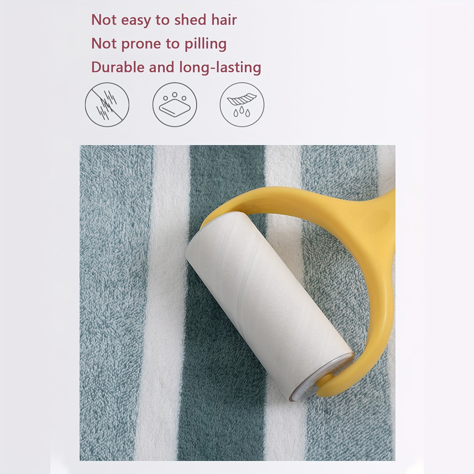 Striped Coral Fleece Bath Towel Quick-Dry Ultra Absorbent Skin-Friendly Space Themed