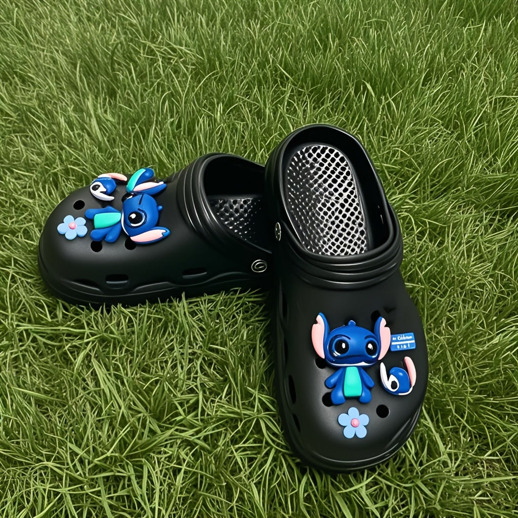 Uniseks EVA klogs yozgi yopiladigan qulay qumli plyaj poyabzali, yopishqoq bo'lmagan qalin tagli, plyaj poyabzali