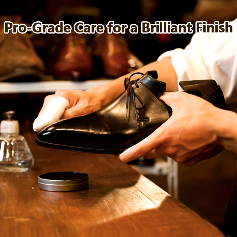 Black Shoe Repair Kit Synthetic Shoe Polish for Brightening and Maintenance