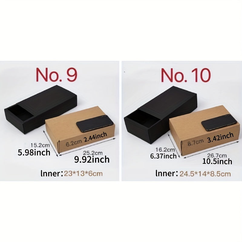 Pack of 10 Frosted PVC Gift Boxes for Weddings Cookies and Candy