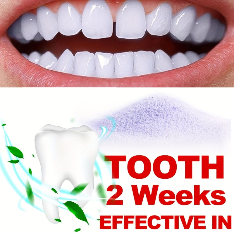 Purple Teeth Cleaning Powder for Daily Oral Care, Deep Polishing Tooth Powder