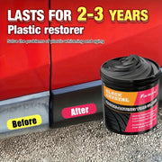 Universal Car Interior Repair Kit Plastic Cream Tire Gloss Protector 5.29oz