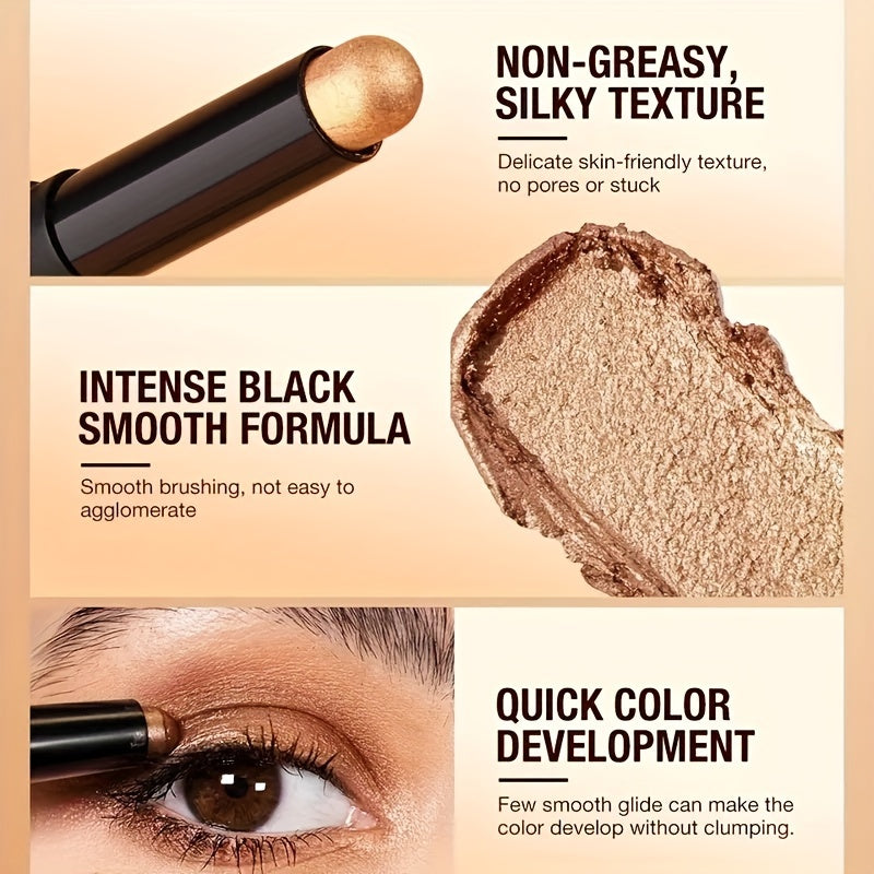 8 RANGLI KOʻZ QOʻYSHI QOʻLQOPLI, UZUN MUDDATLI, YALQINMAS MAKYAJ SETI