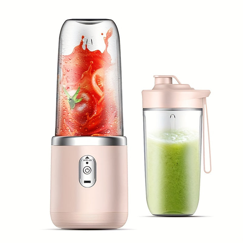 Portable USB Rechargeable Citrus Juicer Cup with Built-In Battery for Travel and Home