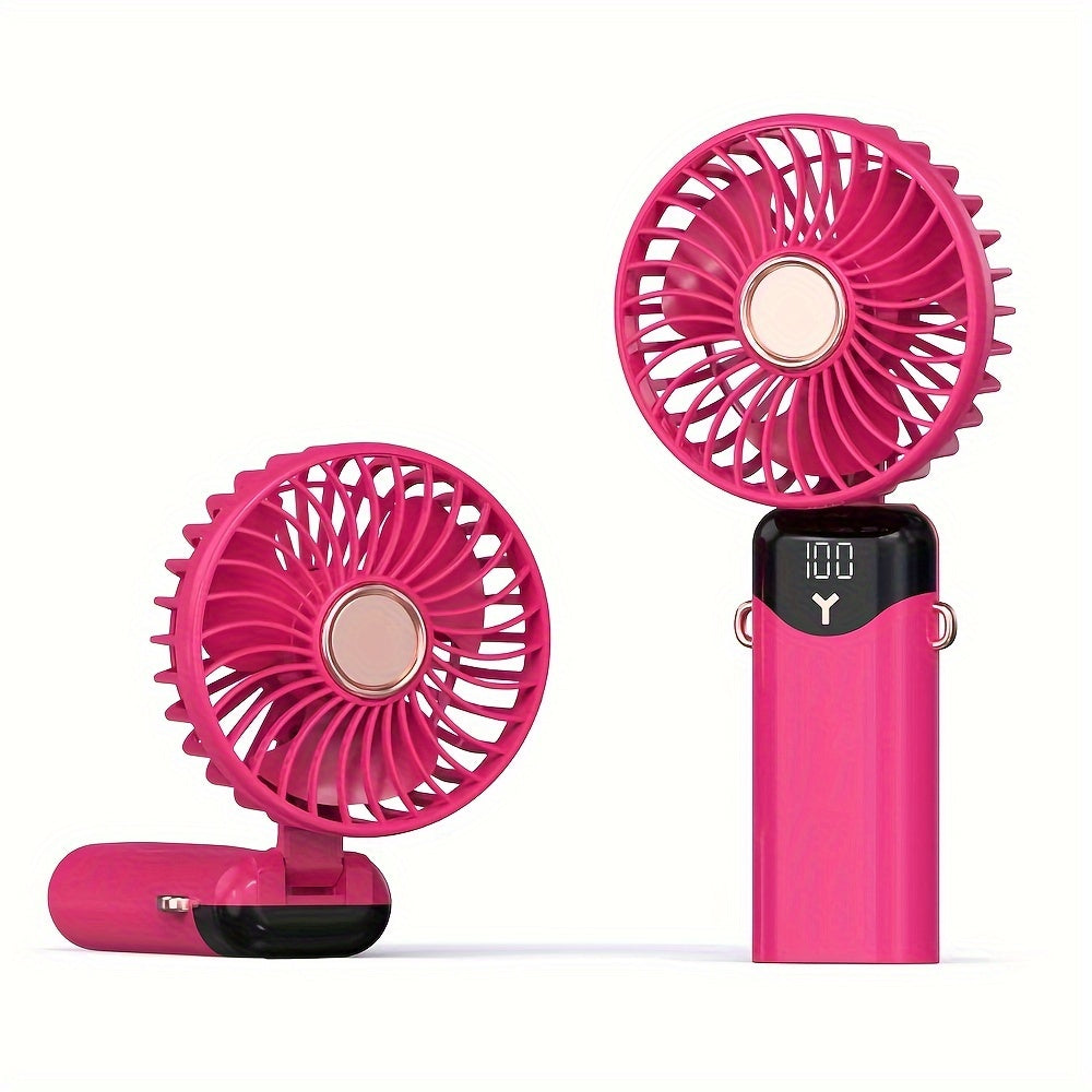 Portable Handheld USB Fan Personal Air Cooler for Travel Office Outdoor
