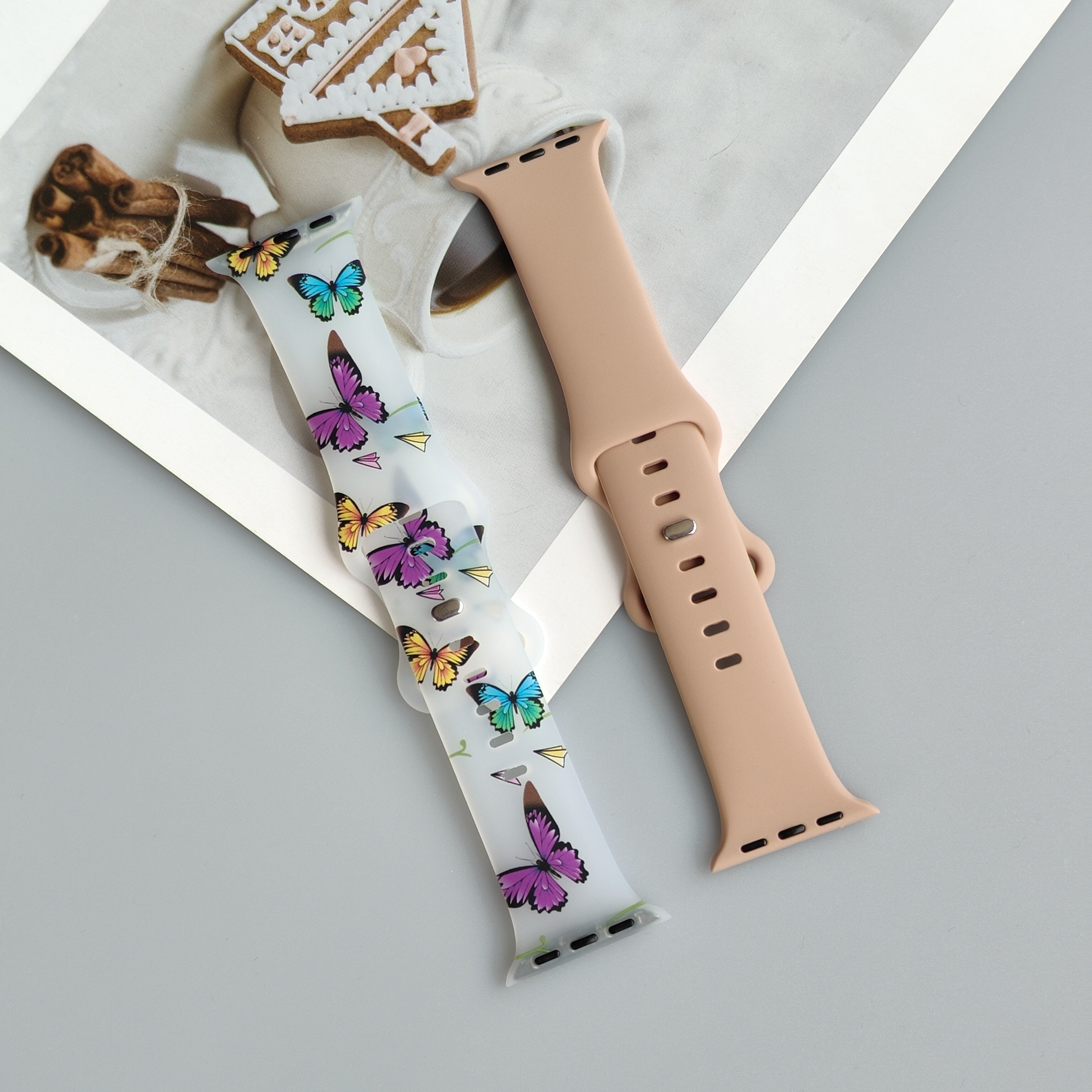 Silicone Sport Watch Bands for All iWatch Models 38mm to 49mm Replacement Straps