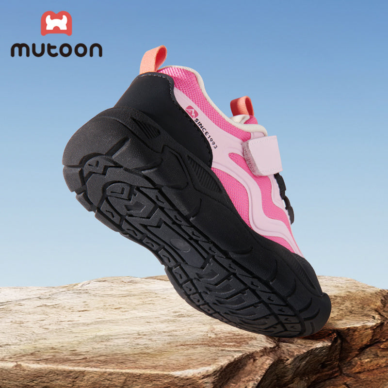 Kids' All-Season Outdoor Sports Shoes for Boys and Girls Age 3-6 Breathable Rubber Sole Hiking Running
