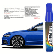 Набор для ремонта карандашом для подкраски автомобиля, черный и белый, удаление царапин, краска-ручка