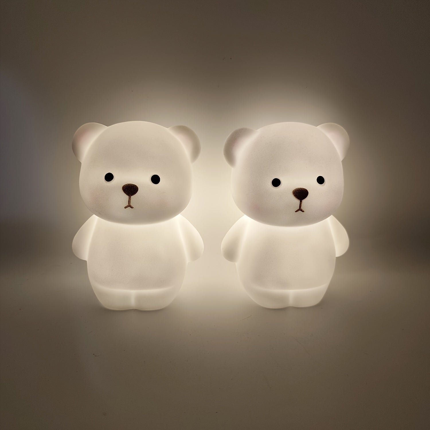 Светодиодный светильник «Медведь» - настольная лампа в виде животного, работающая от батареек, идеально подходит для праздников и вечеринок, отличный подарок.