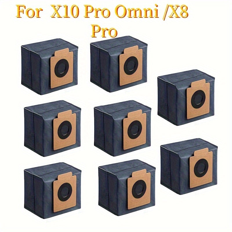 Bir martalik vakuum sumkalar 8 ta paket, Robot tozalash stantsiyalari uchun, oqib ketmaslikka qarshi chang sumkalar